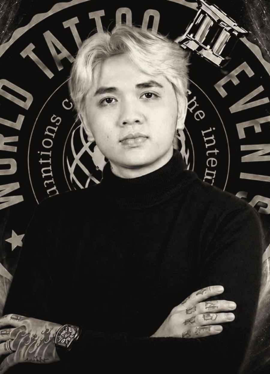Cong Bui, founder and lead artist of Lion Ink Tattoo Singapore