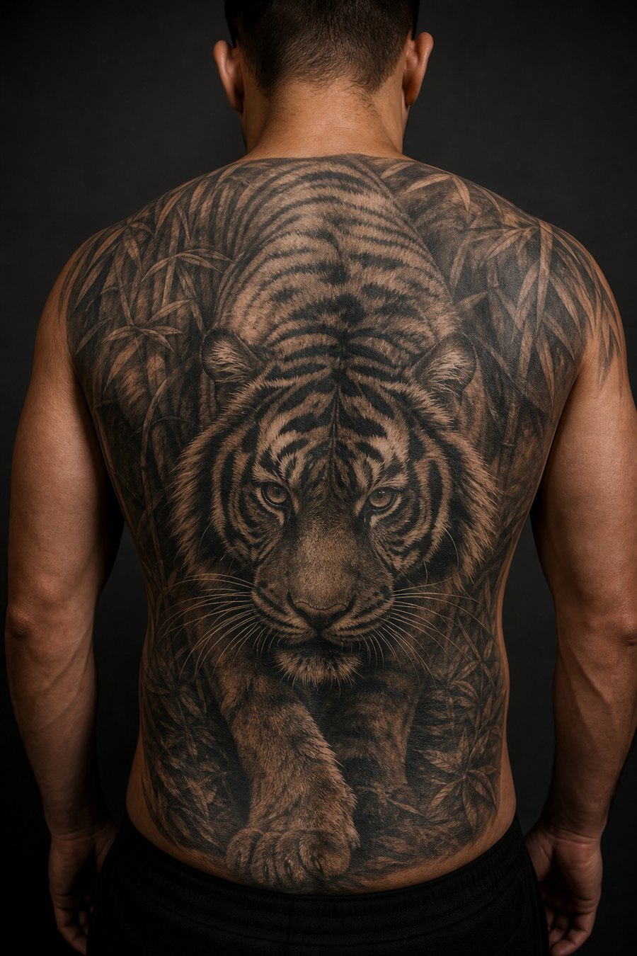 Tiger, Large-scale · back piece