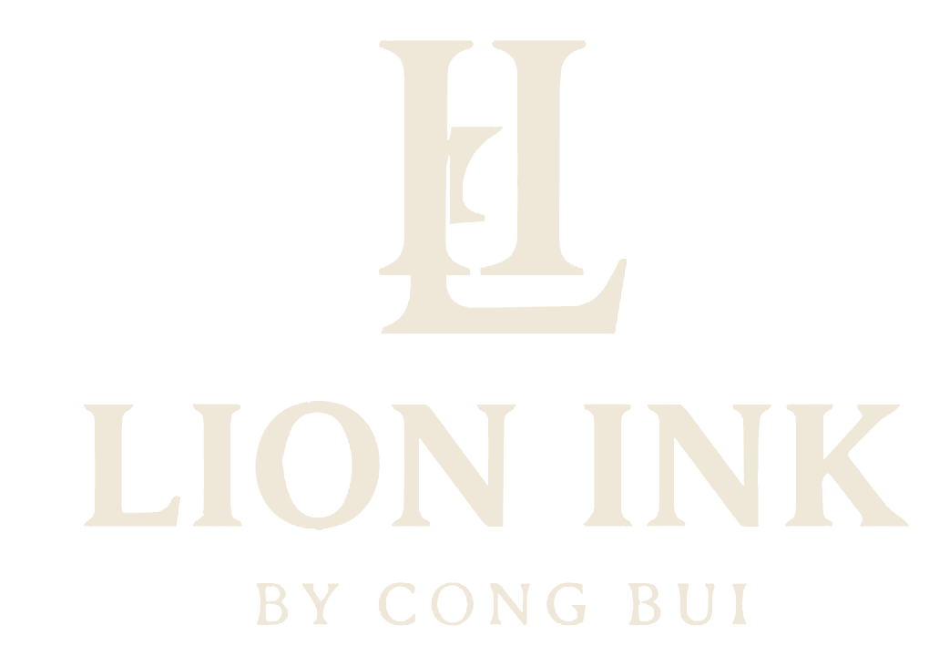 Lion Ink by Cong Bui